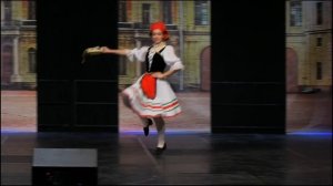 «Тарантелла» - соло Филиппова Елизавета, Образцовый коллектив ансамбль народного танца «Капельки»