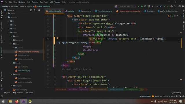 Laravel Blog Development Part 35 | Post Show Category Wise | The Test Coder смотреть онлайн