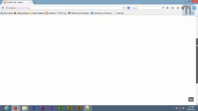 Scroll to Top with jQuery - Part(2 - 2) смотреть онлайн