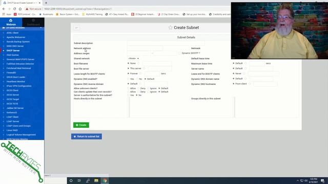 How to setup a DHCP Server using Webmin and RPi смотреть онлайн