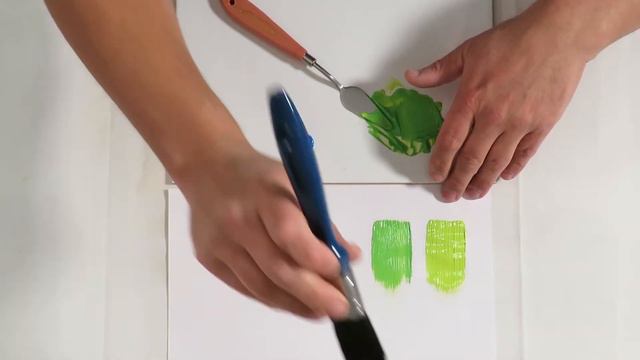 How To Make Chartreuse Color Acrylic Paint Fast and Easy! смотреть онлайн