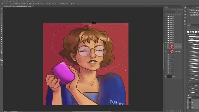 CG LAB DAILY stream | Разбор работ | Дарья Лепик смотреть онлайн