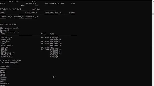 Lecture 4-4-2021 SQL Queries on single table, is null and is not null смотреть онлайн
