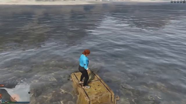 Деревянная лодка в GTA 5 Online смотреть онлайн