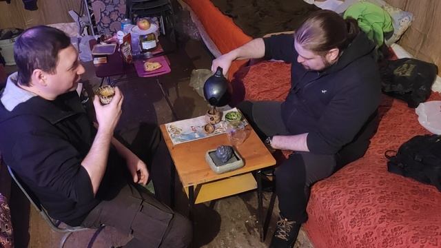 Замерзаем, но коптим мясо. смотреть онлайн