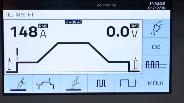 Лучший промышленный аргонодуговой аппарат - CEBORA WIN TIG AC DC 270T | Cebora