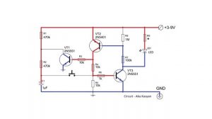 Включение/выключение одной кнопкой! ПРОСТЕЙШАЯ СХЕМА.