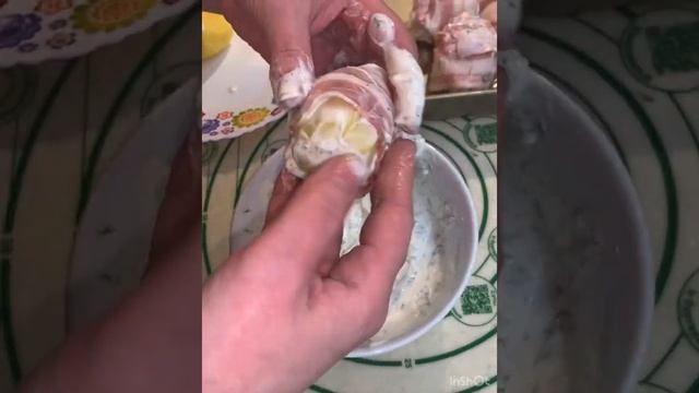 Картошка в беконе