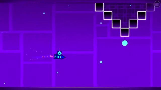 Geometry Dash прохождение на три звезды. Второй уровень - Back On Track смотреть онлайн