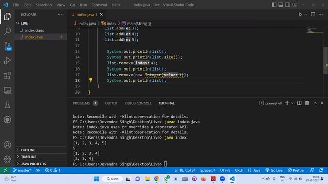 ArrayList || Java || By Devendra Singh Chauhan смотреть онлайн