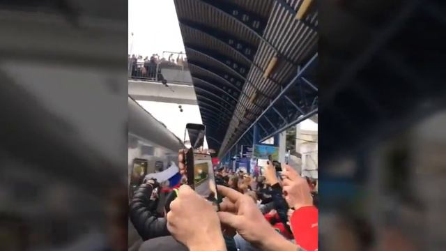 Первый поезд из Санкт-Петербург в Севастополь