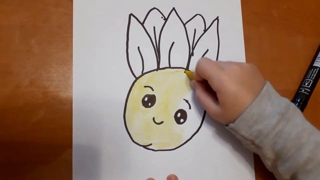Как нарисовать ананас смотреть онлайн