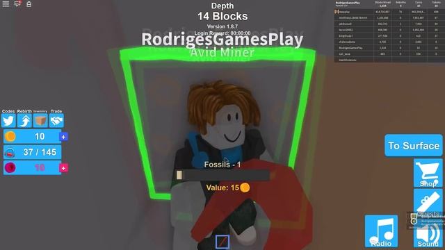 ЖИЗНЬ ШАХТЕРА ► ROBLOX Mining Simulator смотреть онлайн