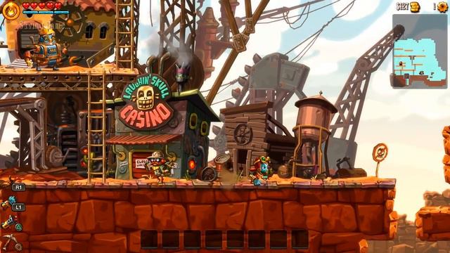Hookshot! - Steamworld Dig 2 Gameplay - Episode 5