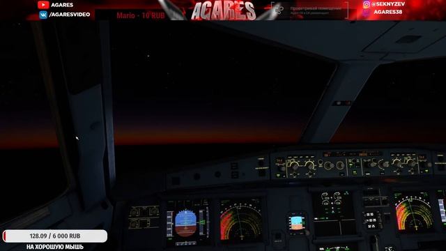 Microsoft Flight Simulator 2020 | Вечерний рейс Иркутск - Домодедово на A320 UIII - UUDD смотреть онлайн