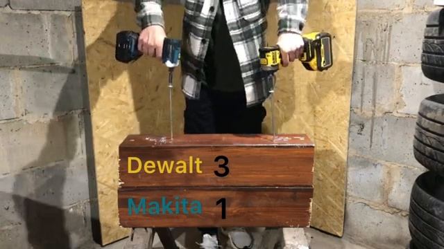 New Dewalt DCF850 Vs Makita DTD171