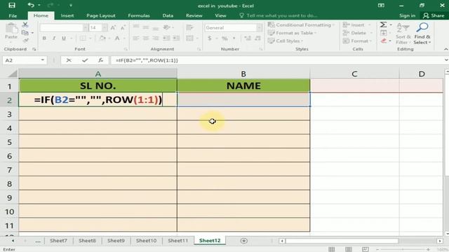 How to Auto Generate Serial Number in Excel || IN Bangla смотреть онлайн
