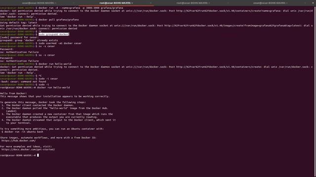 Instalación de un Docker de Grafana en Ubuntu смотреть онлайн