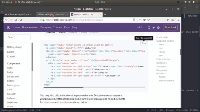 32. website #2 - using Bootstrap to design homepage (django in hindi ) смотреть онлайн