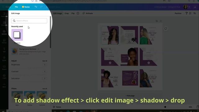 How to make a PERFECT GRID MOCK UP using CANVA: under 3 MINUTES!!! смотреть онлайн