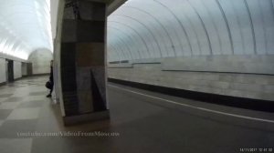 Метро. Люблинско-Дмитровская линия. Все станции. (короткая версия без перегонов)  // 2017