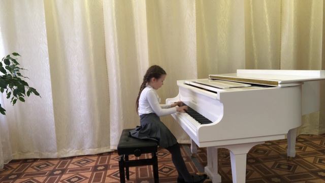 Б.Канеда, «Марш гусей» исполняет Пономарева Софья. смотреть онлайн