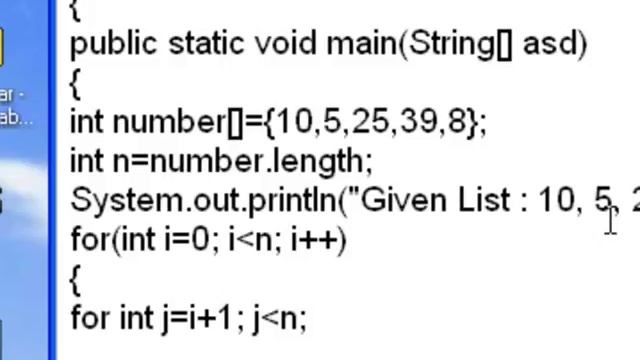 CHAPTER 7 SORT NUMBER IN JAVA HINDI смотреть онлайн