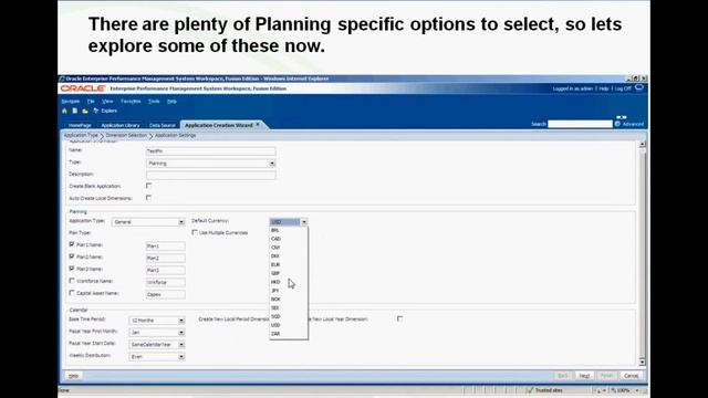 Building an Oracle Hyperion Planning Application in Enterprise Performance Management Architect смотреть онлайн
