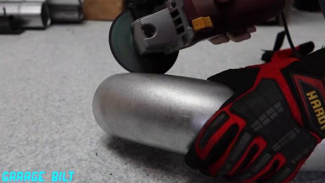 Cutting up my brand new Diamond Eye down pipe! смотреть онлайн