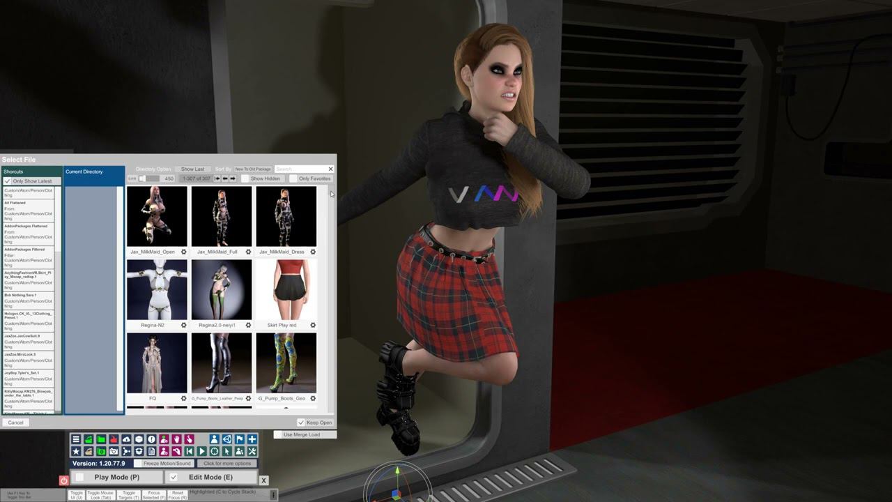 Урок 42. Virt A Mate. UI Scale для удобства работы