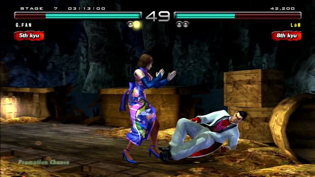 Tekken 5 Dark Resurrection PS3 Anna Ghost Battle part2 смотреть онлайн