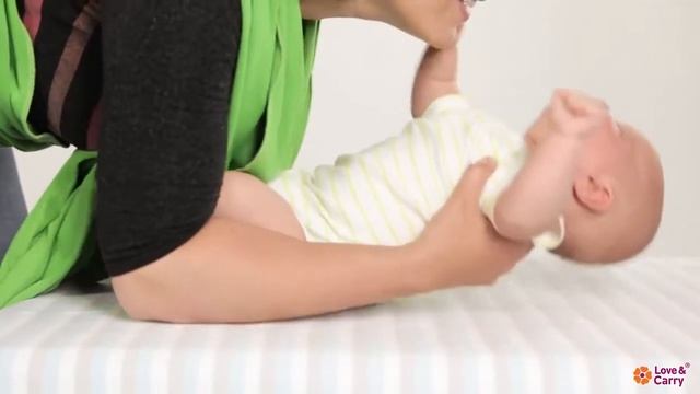 Cлинг шарф Love & Carry Инструкция Горизонтальное положение, колыбелька смотреть онлайн