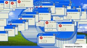 windows xp Error