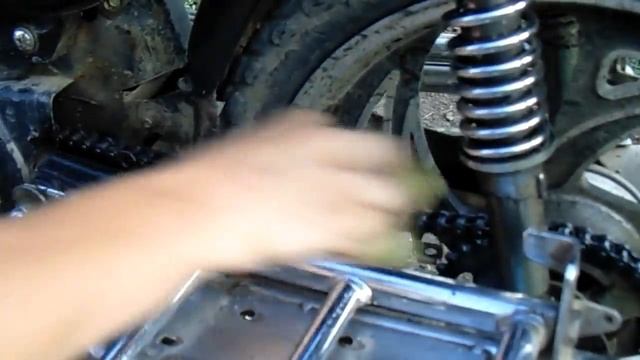 Чистка цепи мопед Альфа смотреть онлайн