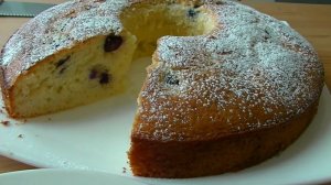Кекс на Сметане с Ягодами Простой и очень Вкусный