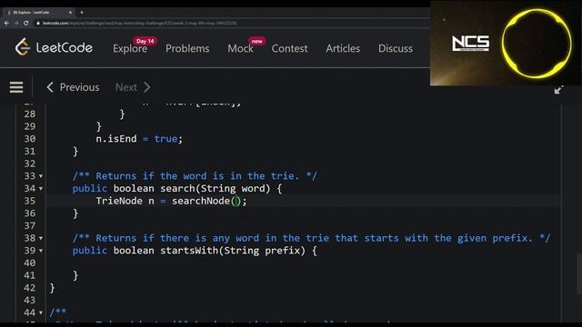 Day 14 - Implement Trie (Prefix Tree) [LeetCode] смотреть онлайн