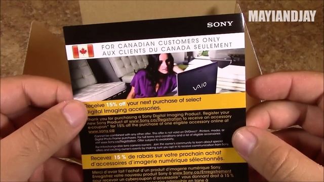 Sony HDR-PJ540 Handycam Projector Camcorder - WIFI NFC - Unboxing!