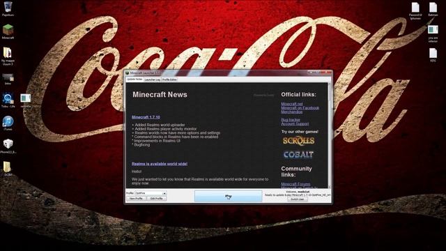 how to install optifine for minecraft [1.7.10] (Windows 7) смотреть онлайн