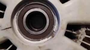 Реставрация полубака стиральной машины LG