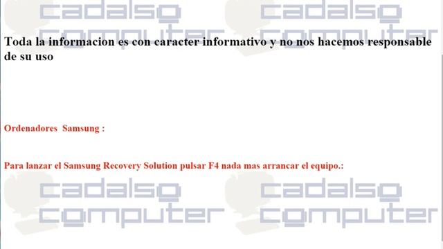Restaurar PC a modo de fabrica - Ordenadores Samsung modo Recovery смотреть онлайн