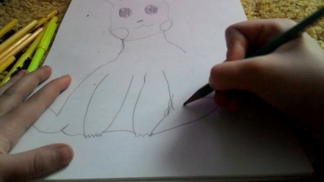 рисуем пикачу смотреть онлайн