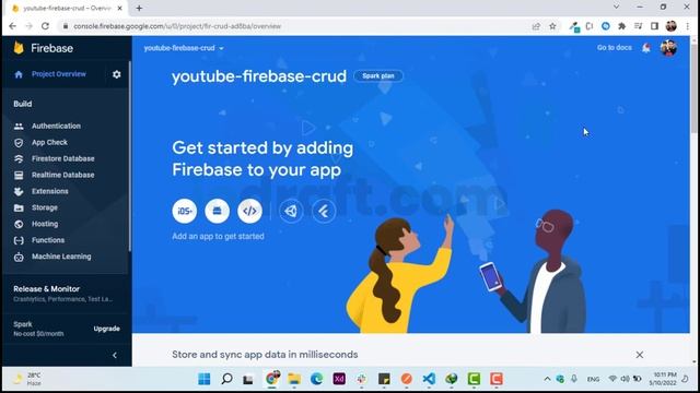 Building a RESTful API with Cloud Functions and Firestore 02 Firebase Setup смотреть онлайн