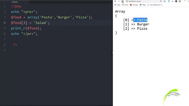 Array - 33 |PHP & MySQLi tutorials for beginners in Urdu/Hindi| Ask Me Tech смотреть онлайн
