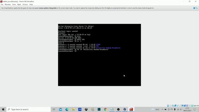 Manajemen Direktori Linux Menggunakan Aplikasi Oracle VM Virtualbox смотреть онлайн