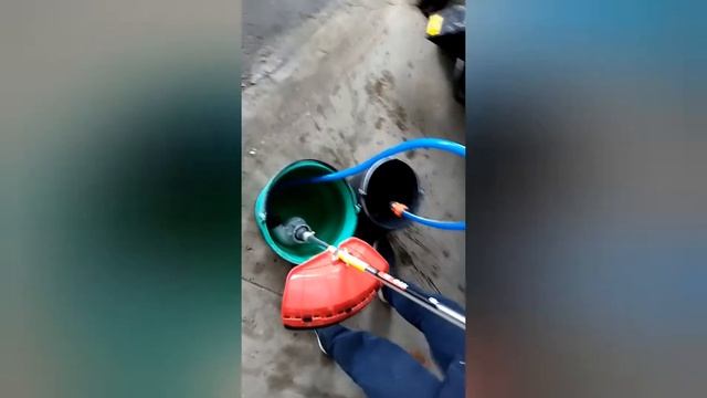 Насадка на мотокосу (бензотриммер) смотреть онлайн