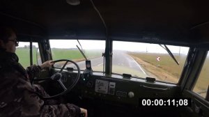 Сколько пойдет по трассе КрАз 255???!!! MAX Speed Test KRAZ 255.