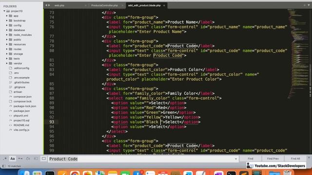 Laravel 10 Tutorial #48 | Manage Products (V) | Add/Edit Product | Add Product Form смотреть онлайн