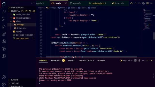 CSV FILE UPLOADER смотреть онлайн