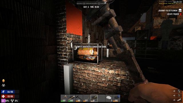 STARVATION 7 Days To Die Ч 6 Интересная пожарная часть