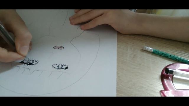 Учимся рисовать человеское лицо смотреть онлайн